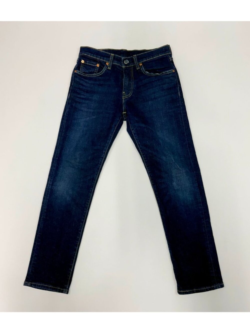 Men's Levi's 502 Dark Wash Denim Straight-Leg Jeans size 29 X 30